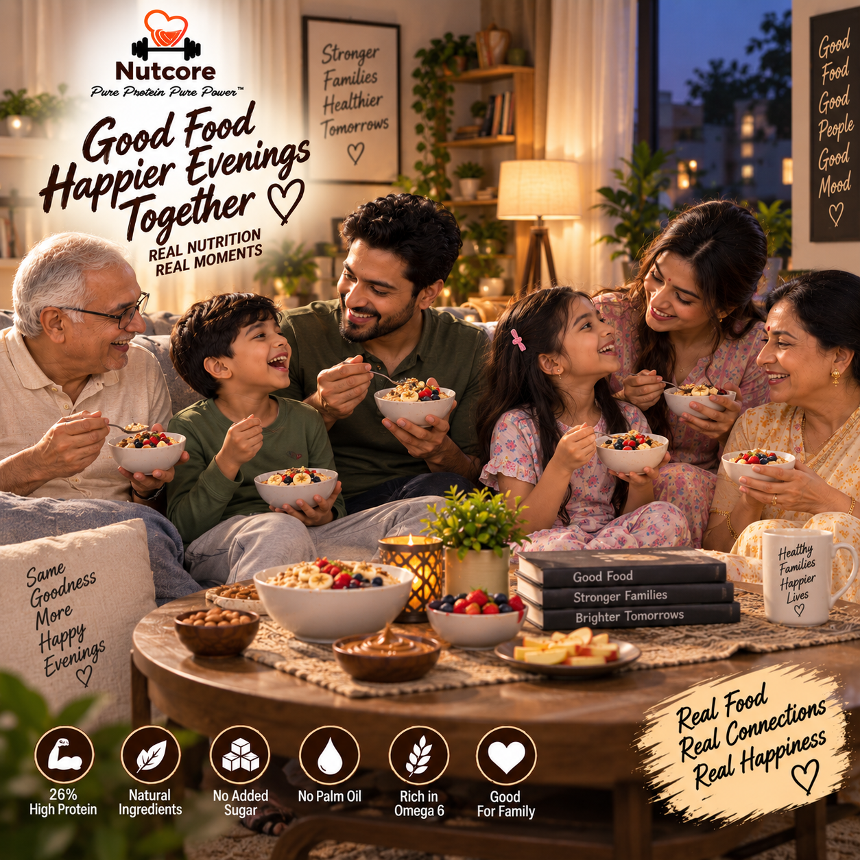Nutcore family lifestyle