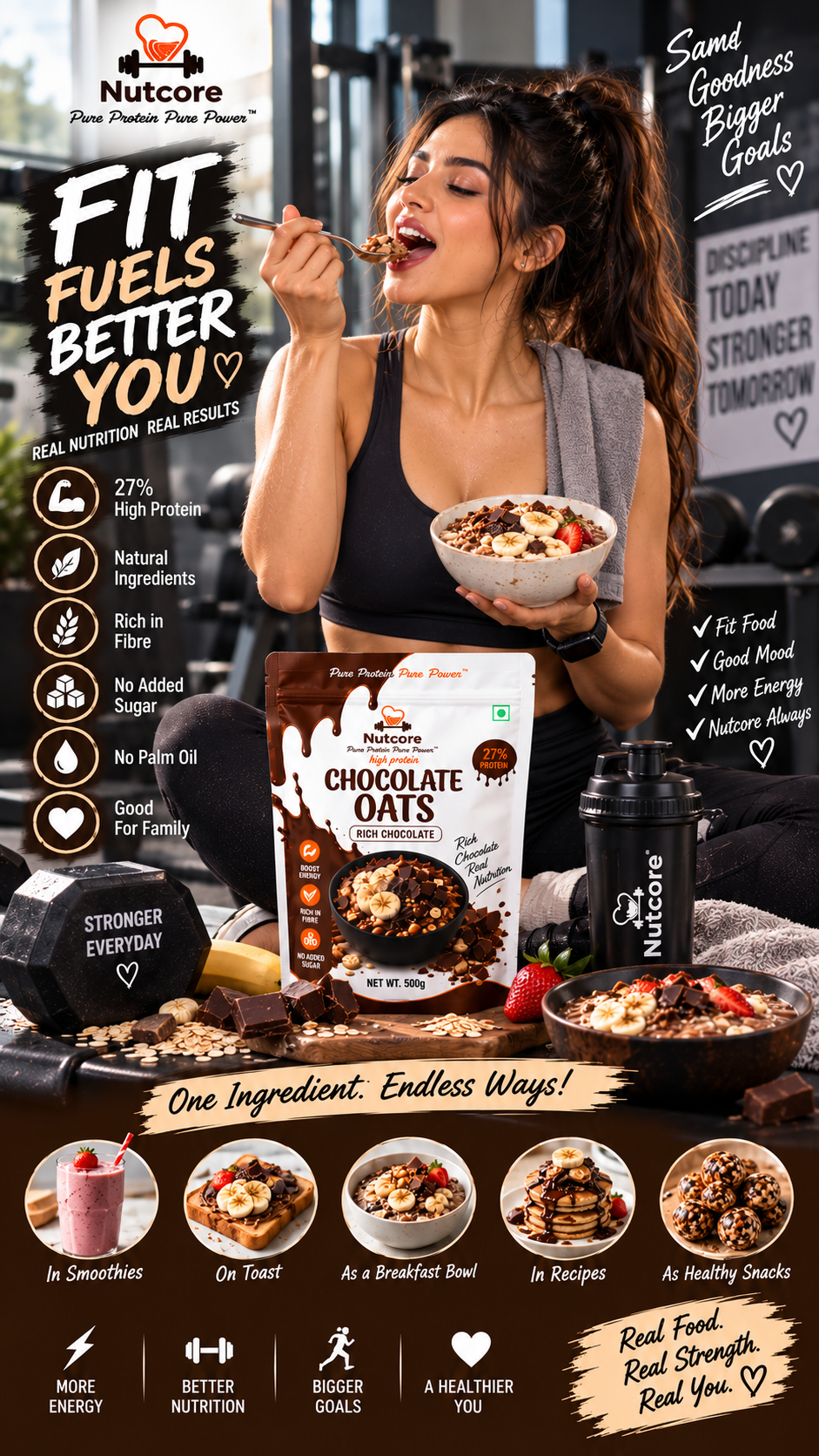 Nutcore peanut butter reel
